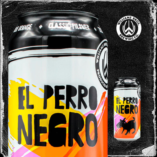 Cerveza El Perro Negro Cans 440ml